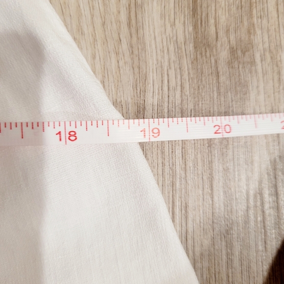 NWOT Francesca's Kimber Bridal Outdoorsy    Puff Sleeve Romper Small - Picture 6 of 11